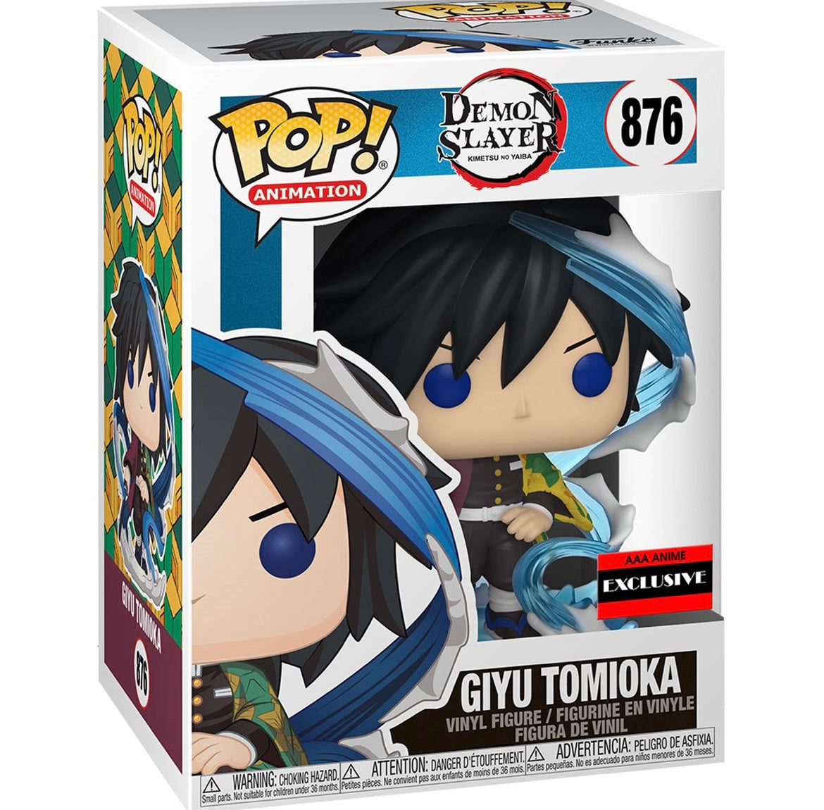 Funko Pop! Demon Slayer Giyu Tomioka AAA Anime Exclusive