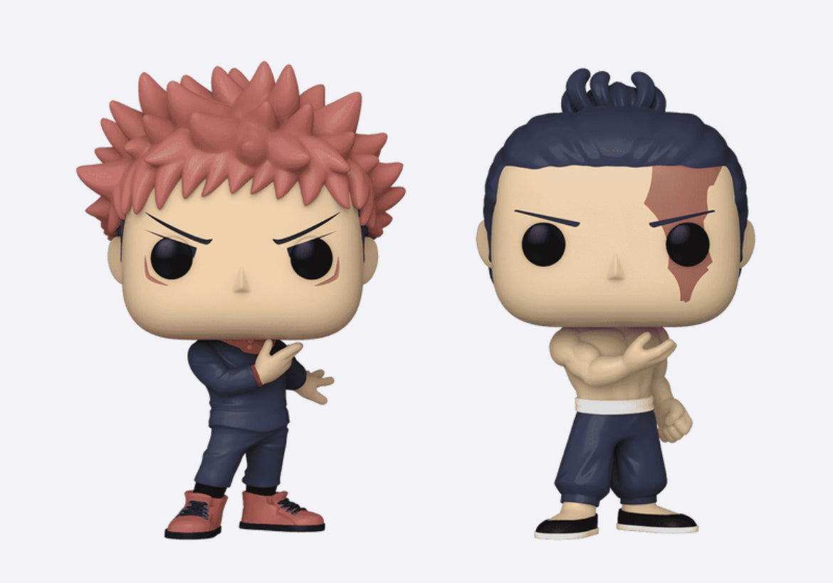 Funko Pop! Jujutsu Kaisen - Yuji Itadori & Aoi Todo 2 Pack