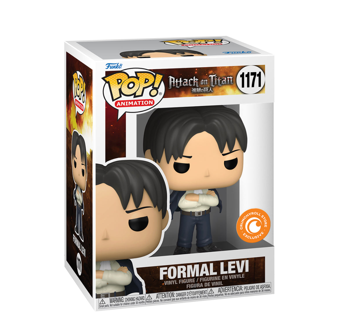 Funko Pop! Attack on Titan - Formal Levi (CrunchyRoll Exclusive)