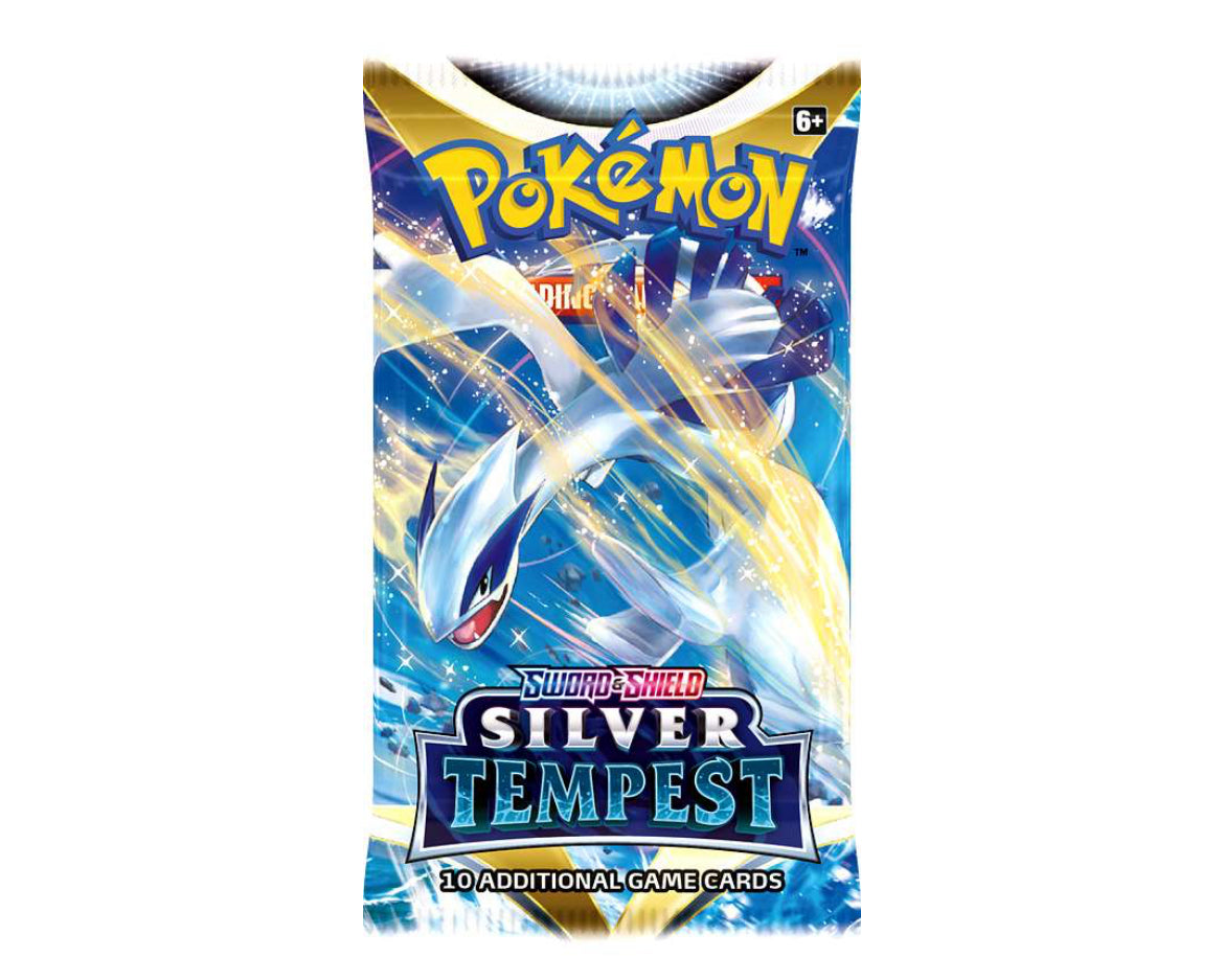 Pokémon Sword and Shield Silver Tempest Booster Pack