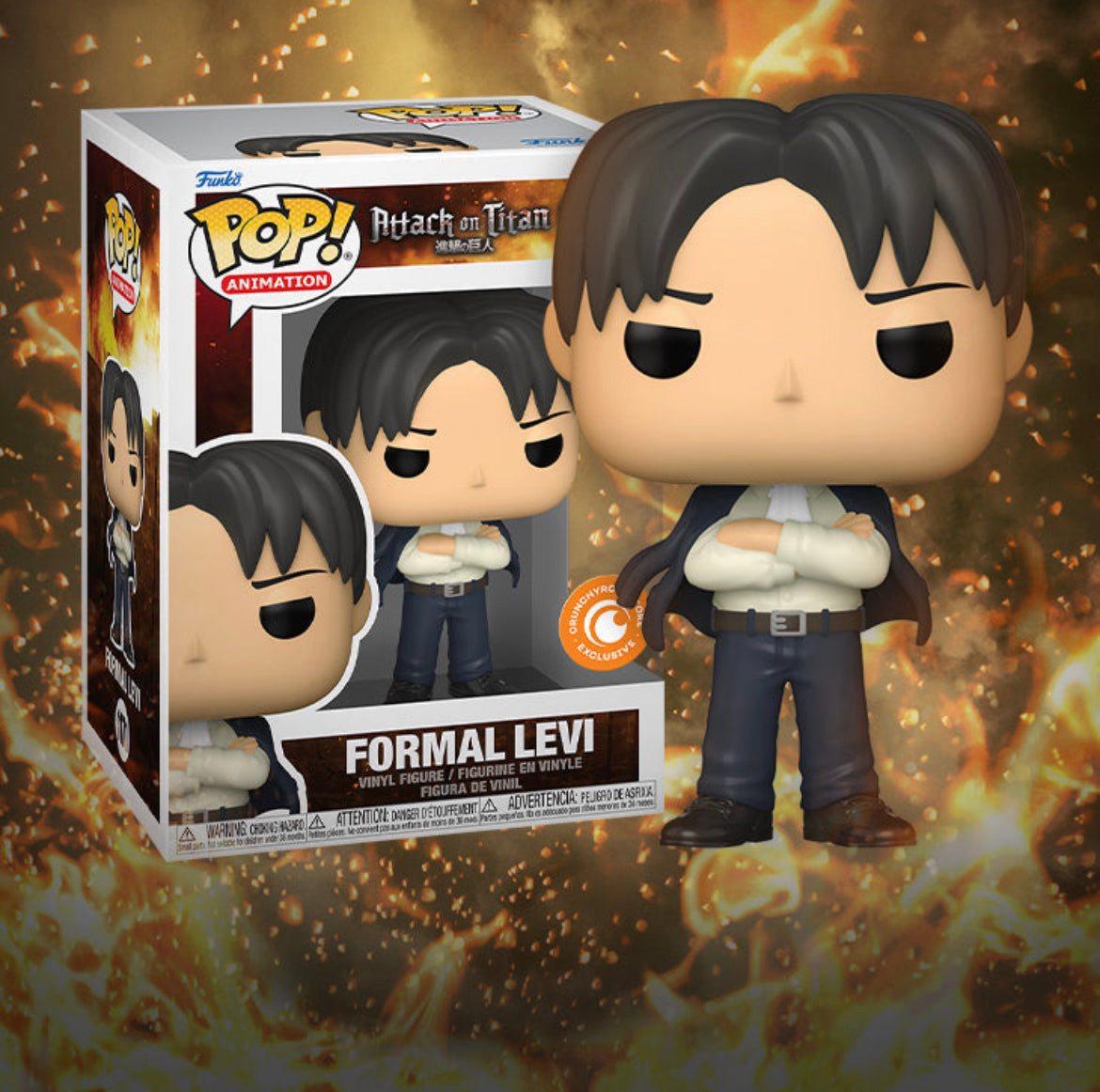 Funko Pop! Attack on Titan - Formal Levi (CrunchyRoll Exclusive)