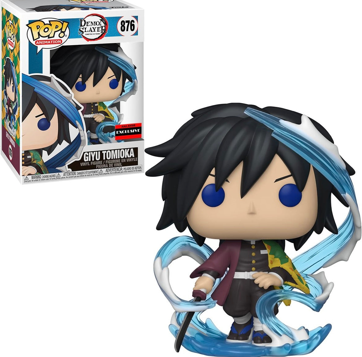 Funko Pop! Demon Slayer Giyu Tomioka AAA Anime Exclusive