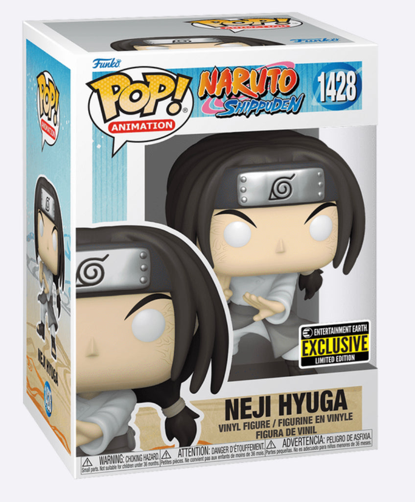 Funko Pop! Naruto: Shippuden Neji Hyuga Entertainment Earth Exclusive