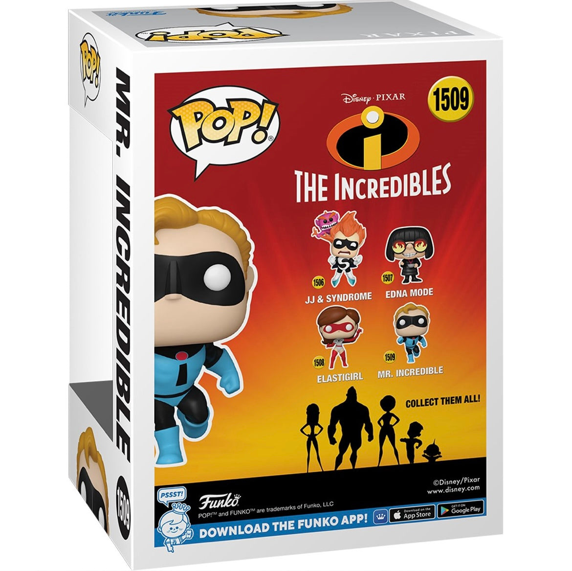 Funko Pop! The Incredibles 20th Anniversary Mr. incredible