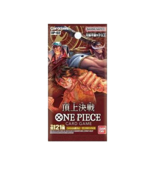 One Piece Trading Card Game Paramount War OP-02 Japanese