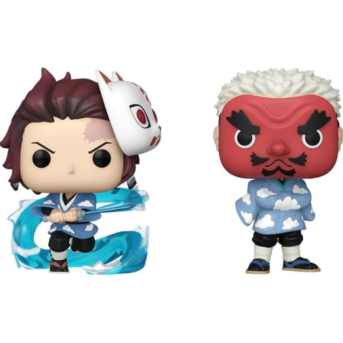 Funko Pop! Demon Slayer Tanjiro & Urokodaki 2 Pack