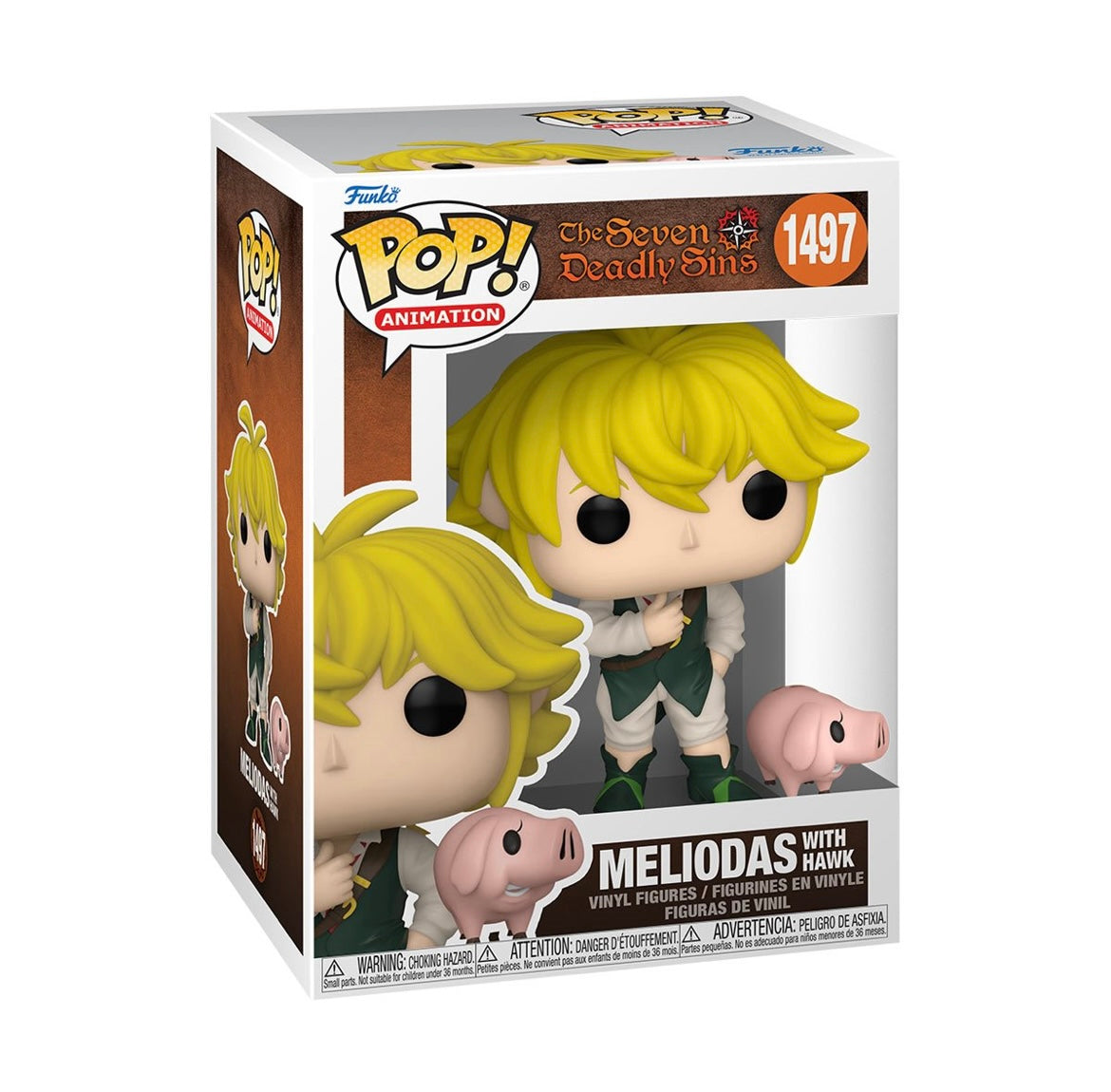 Funko Pop! Seven Deadly Sins Meliodas and Hawk