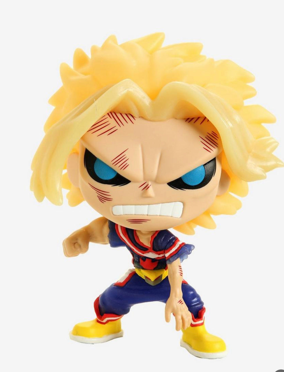 Funko Pop! My Hero Academia All Might (Weakened) Glow-in-the-Dark- BoxLunch Exclusive