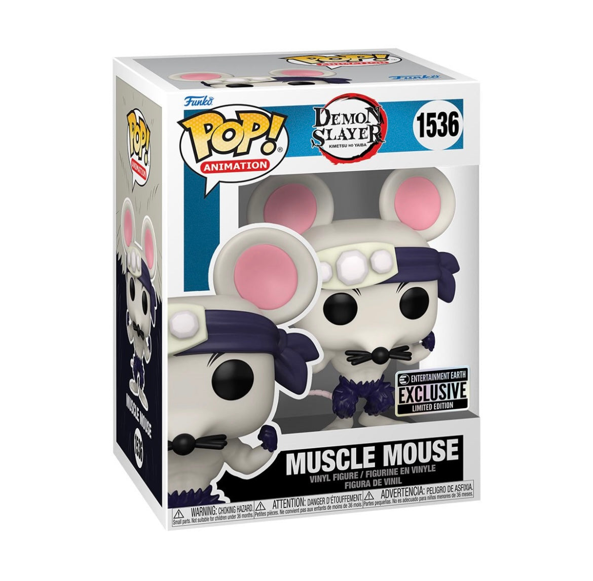 Funko Pop! Demon Slayer Muscle Mouse Entertainment Earth Exclusive