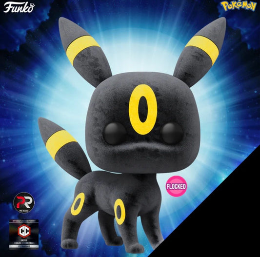 Funko Pop! Pokémon Flocked Pre-Release Chalice Collectibles Exclusive