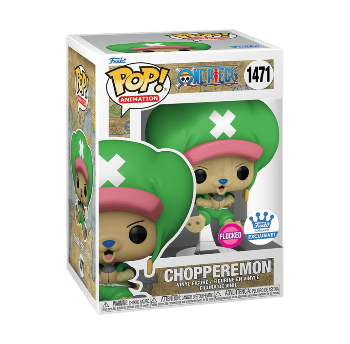 Funko Pop! One Piece Chopperemon (Wano) (Flocked Funko Shop Exclusive)