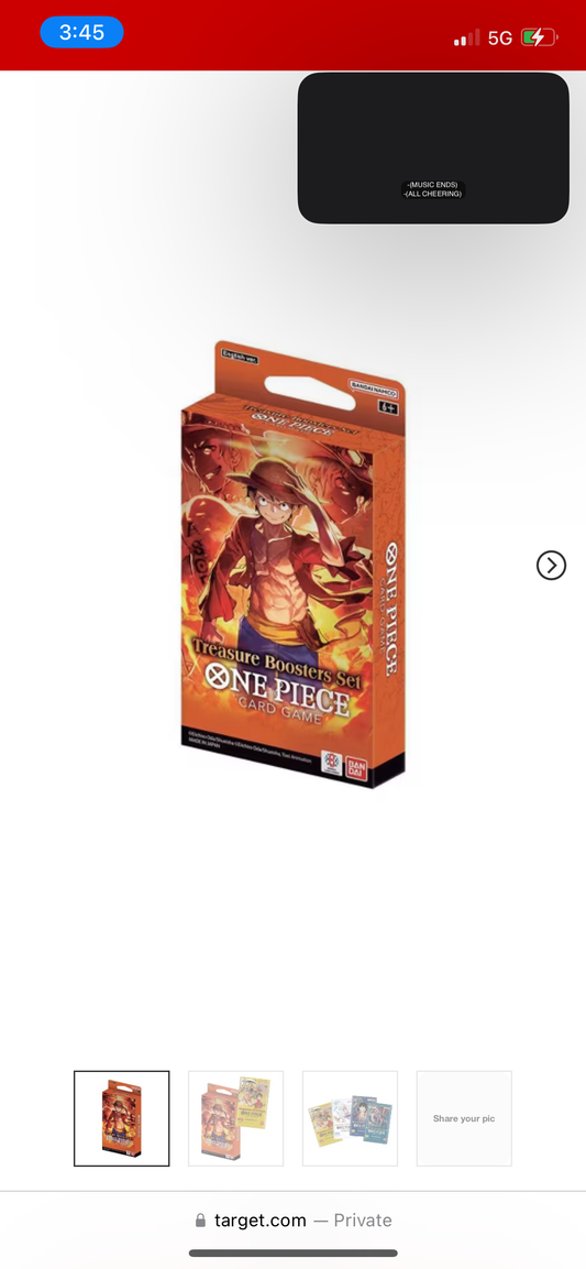 One Piece Treasure Booster Set