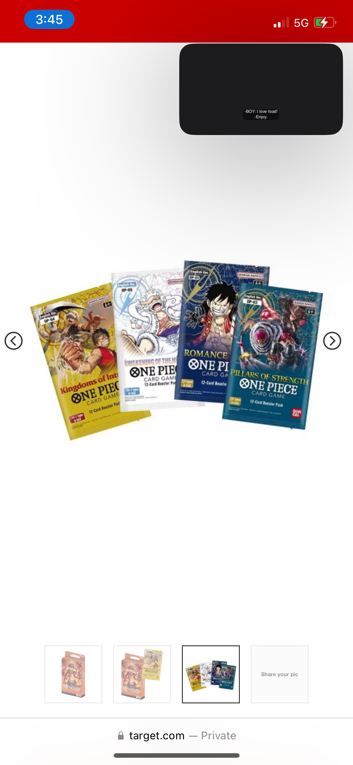 One Piece Treasure Booster Set